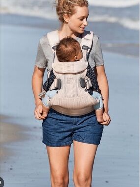 BabyBjorn 3D Mesh in Pearly Pink